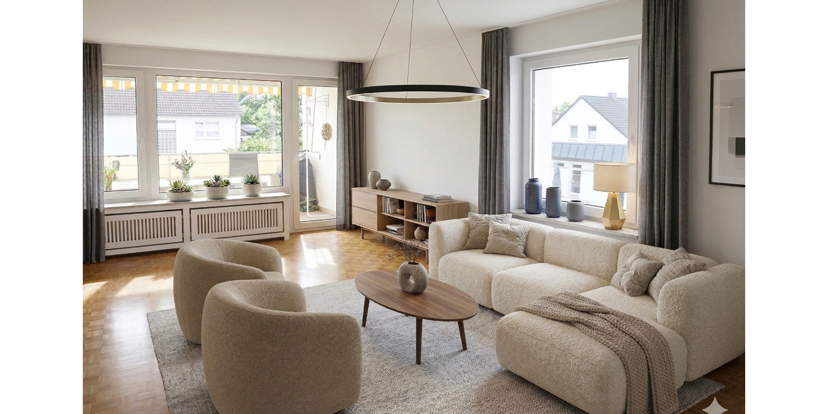 Etagenwohnung Krefeld Cracau - 3 Zimmer, 86 m&sup2;, 750&euro; | Angebot:25892874