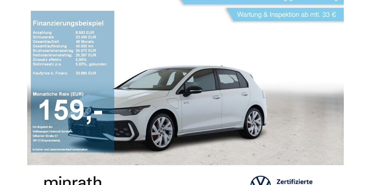 VW Golf 22.900 km 32.380 &euro; Moers 47441