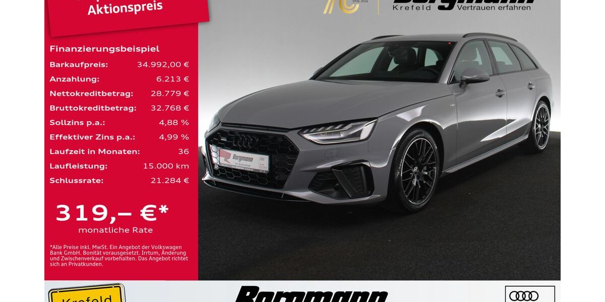 Audi A4 96.658 km 34.992 &euro; Krefeld 47803