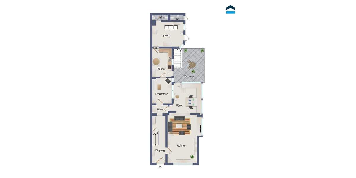 Einfamilienhaus Kerken Aldekerk - 7 Zimmer, 195 m&sup2;, 495.000&euro; | Angebot:25701932