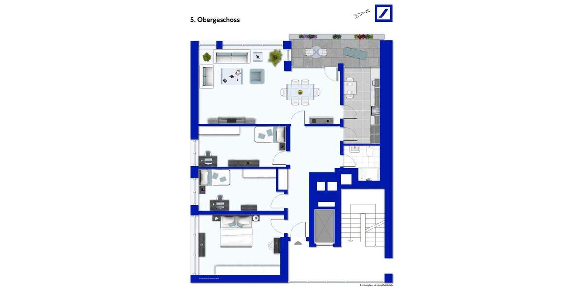 Etagenwohnung Mönchengladbach Schrievers - 4 Zimmer, 101 m&sup2;, 159.000&euro; | Angebot:25779610