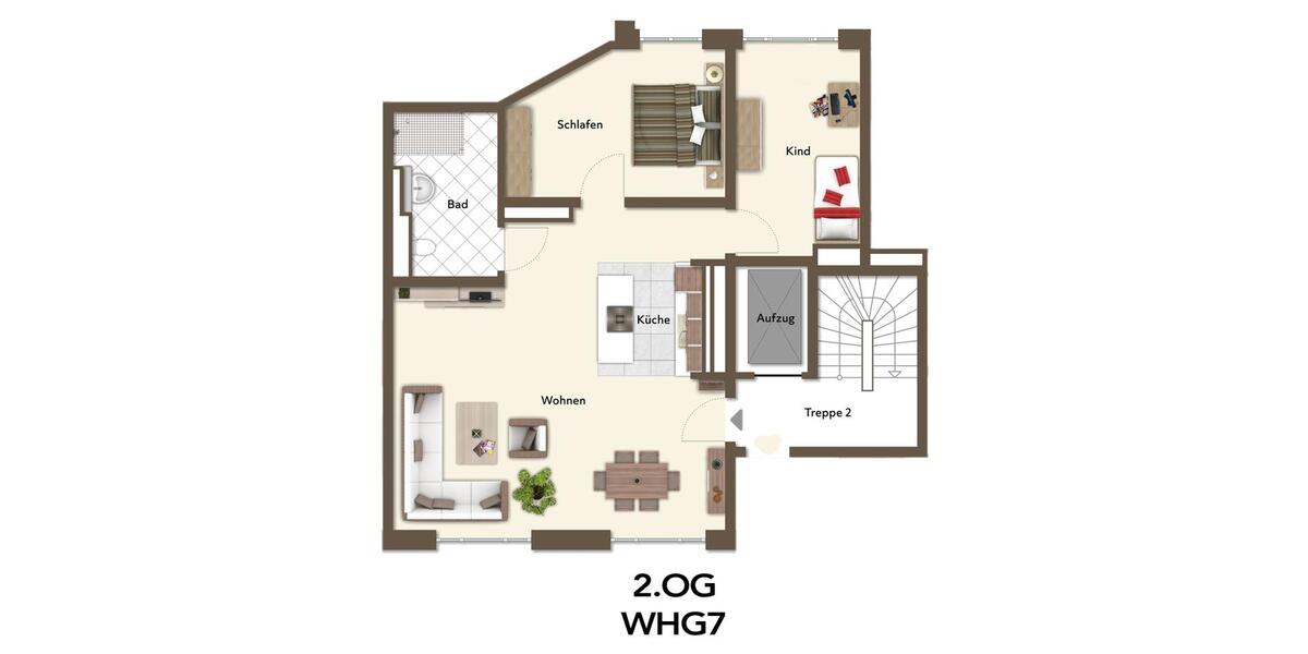 Etagenwohnung Düsseldorf Pempelfort - 3 Zimmer, 87 m&sup2;, 1.658&euro; | Angebot:25592051