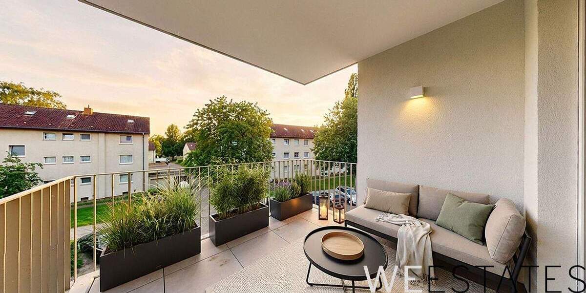 Etagenwohnung Düsseldorf Eller - 2 Zimmer, 60 m&sup2;, 1.150&euro; | Angebot:25683485