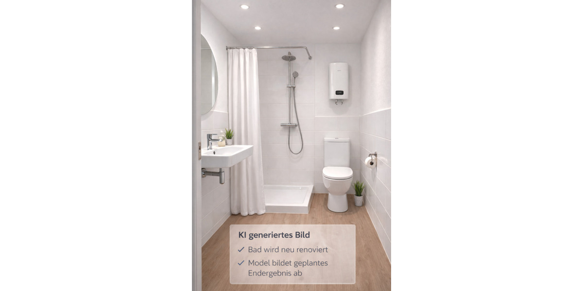 Dachgeschoßwohnung Duisburg Rheinhausen - 2 Zimmer, 54 m&sup2;, 530&euro; | Angebot:25405213