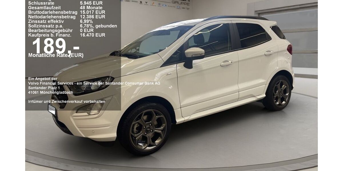 Ford EcoSport 41.218 km 15.850 &euro; Krefeld 47805