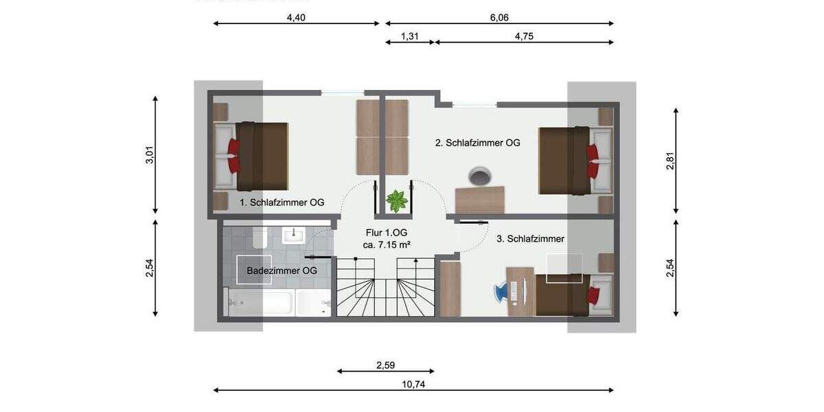Mehrfamilienhaus, Wohnhaus Brüggen - 5 Zimmer, 115 m&sup2;, 339.900&euro; | Angebot:25779316