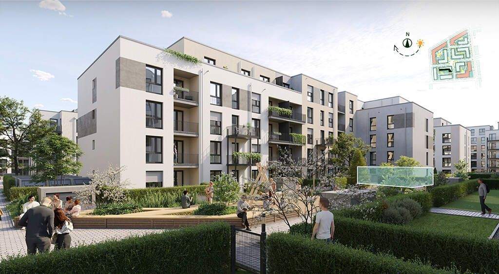 Etagenwohnung Düsseldorf Benrath - 3 Zimmer, 77 m&sup2;, 489.900&euro; | Angebot:25957405