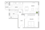 Etagenwohnung Düsseldorf Carlstadt - 2 Zimmer, 67 m&sup2;, 499.000&euro; | Angebot:26816784