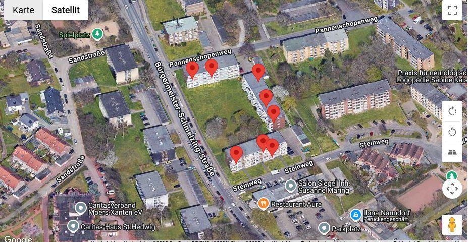 Etagenwohnung Kamp-Lintfort Lintfort - 2 Zimmer, 66 m&sup2;, 530&euro; | Angebot:23311083