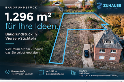 Grundstück Viersen Sittard - 280.000&euro; | Angebot:27679005
