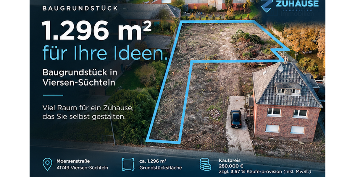 Grundstück Viersen Sittard - 280.000&euro; | Angebot:27679005