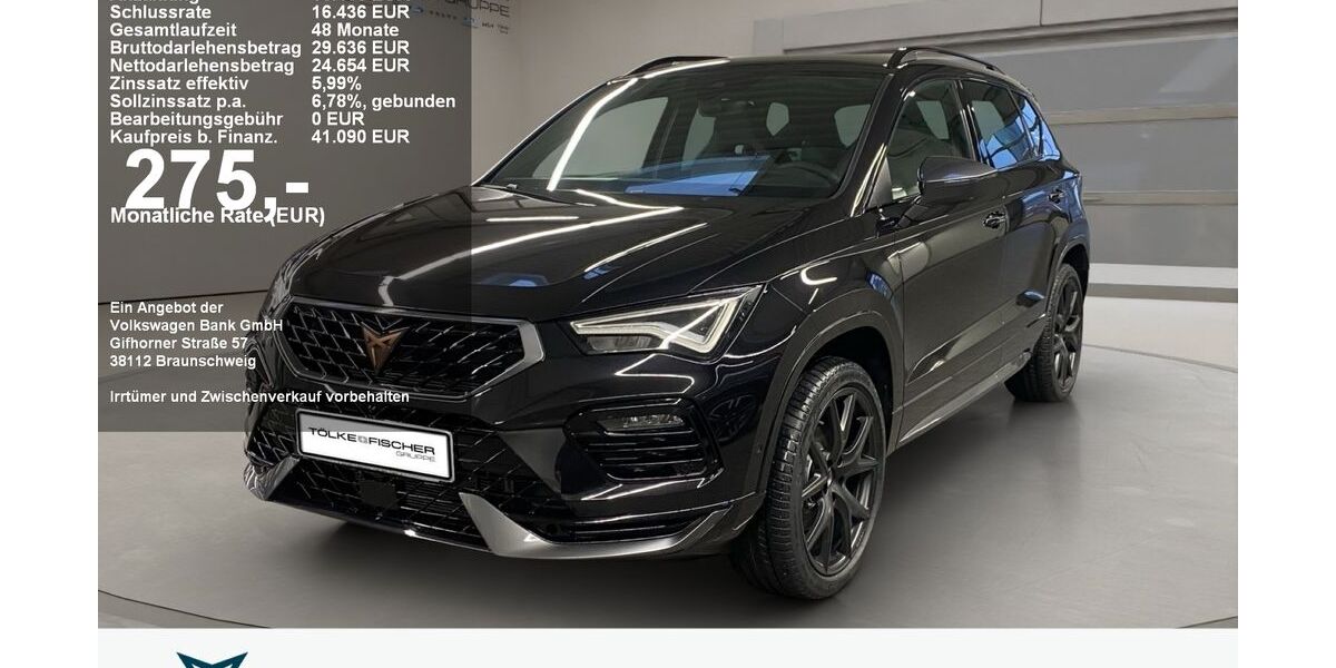 Cupra Ateca 9.500 km 36.420 &euro; Krefeld 47805