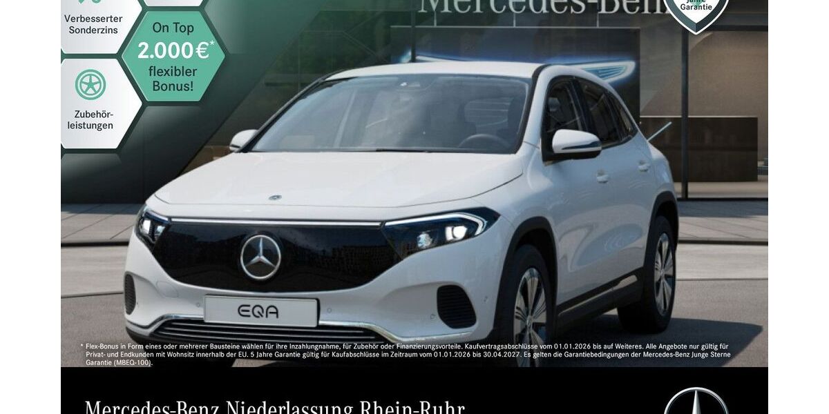 Mercedes-Benz EQA 8.329 km 38.990 &euro; Düsseldorf 40470