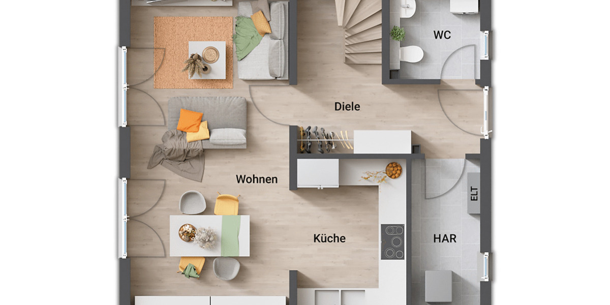 Einfamilienhaus Brüggen - 4 Zimmer, 88 m&sup2;, 420.604&euro; | Angebot:26695350