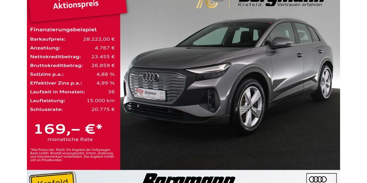 Audi Q4 45.357 km 28.222 &euro; Krefeld 47803