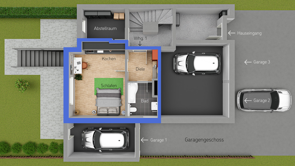 Mehrfamilienhaus, Wohnhaus Düsseldorf Bilk - 1 Zimmer, 291 m&sup2;, 1.249.000&euro; | Angebot:25683439
