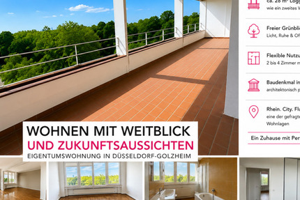 Wohnung Düsseldorf Stadtbezirk 5 - 4 Zimmer, 121 m&sup2;, 478.000&euro; | Angebot:26934717