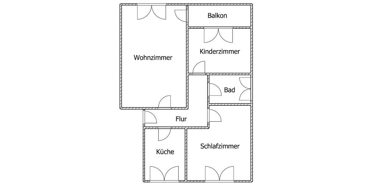 Erdgeschoßwohnung Düsseldorf Stadtbezirk 6 - 3 Zimmer, 70 m&sup2;, 885&euro; | Angebot:26595991