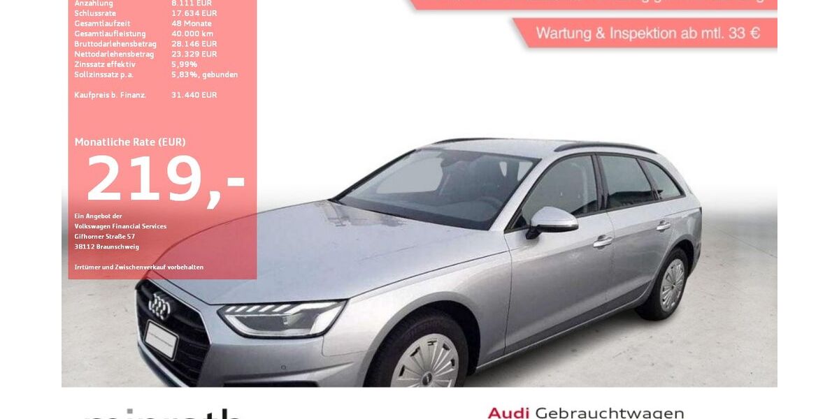 Audi A4 18.171 km 30.880 &euro; Moers-Hülsdonk 47441