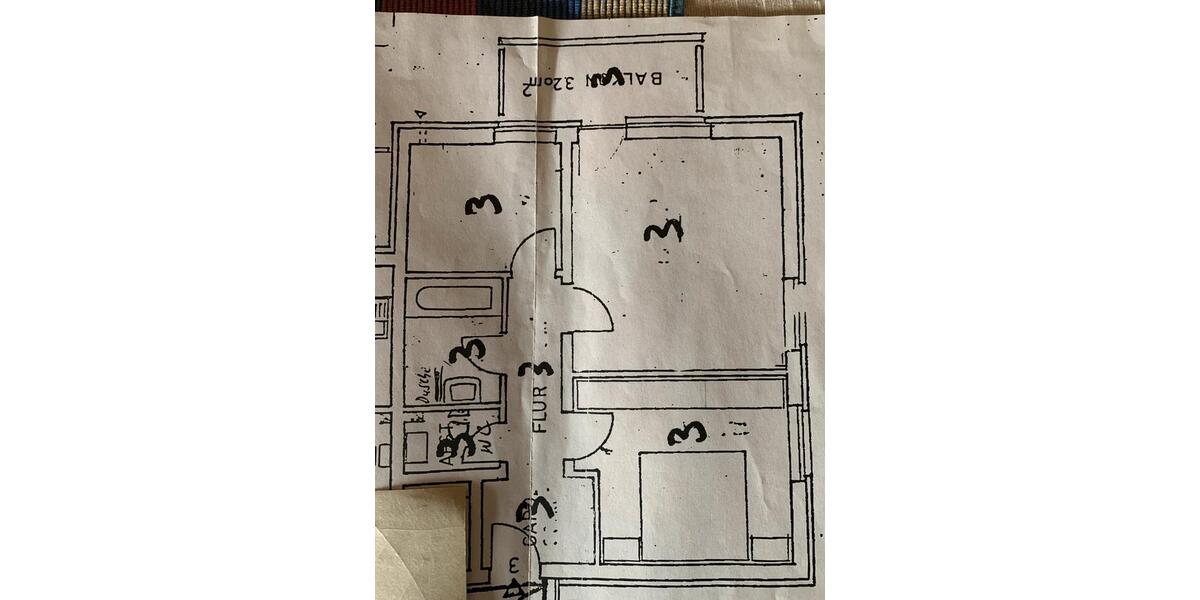 Etagenwohnung Krefeld Benrad - 2 Zimmer, 165.000&euro; | Angebot:22606467