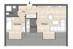 Etagenwohnung Düsseldorf Hassels - 2 Zimmer, 37 m&sup2;, 132.500&euro; | Angebot:26930577