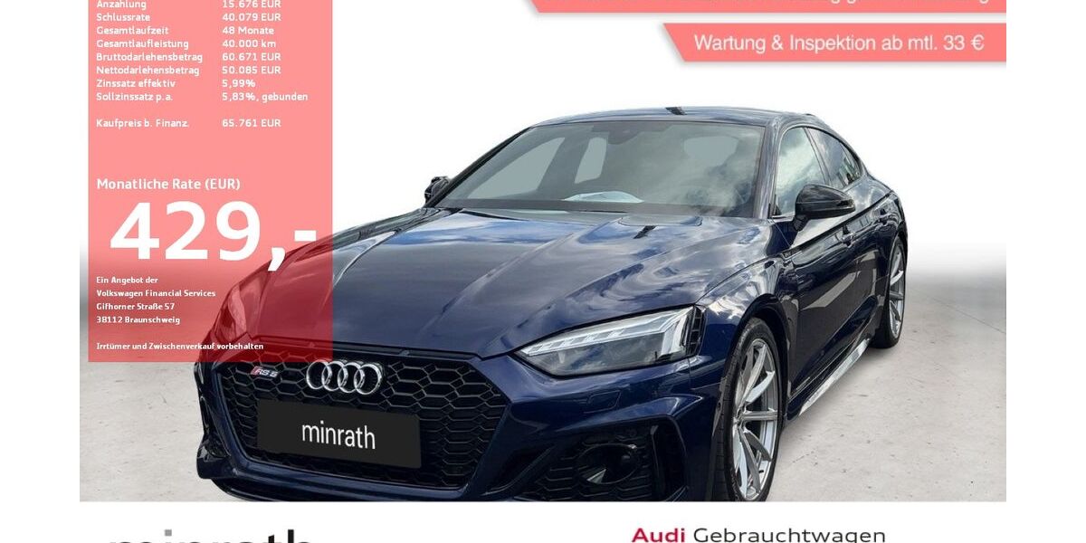 Audi RS5 20.720 km 65.261 &euro; Moers-Hülsdonk 47441