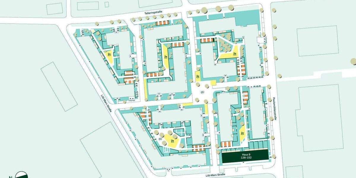 Etagenwohnung Düsseldorf Benrath - 4 Zimmer, 105 m&sup2;, 599.900&euro; | Angebot:25969994