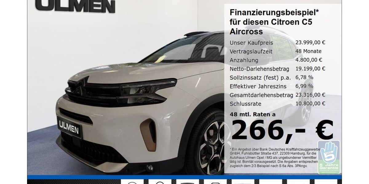 Citroen C5 Aircross 25.940 km 19.980 &euro; Düsseldorf 40231