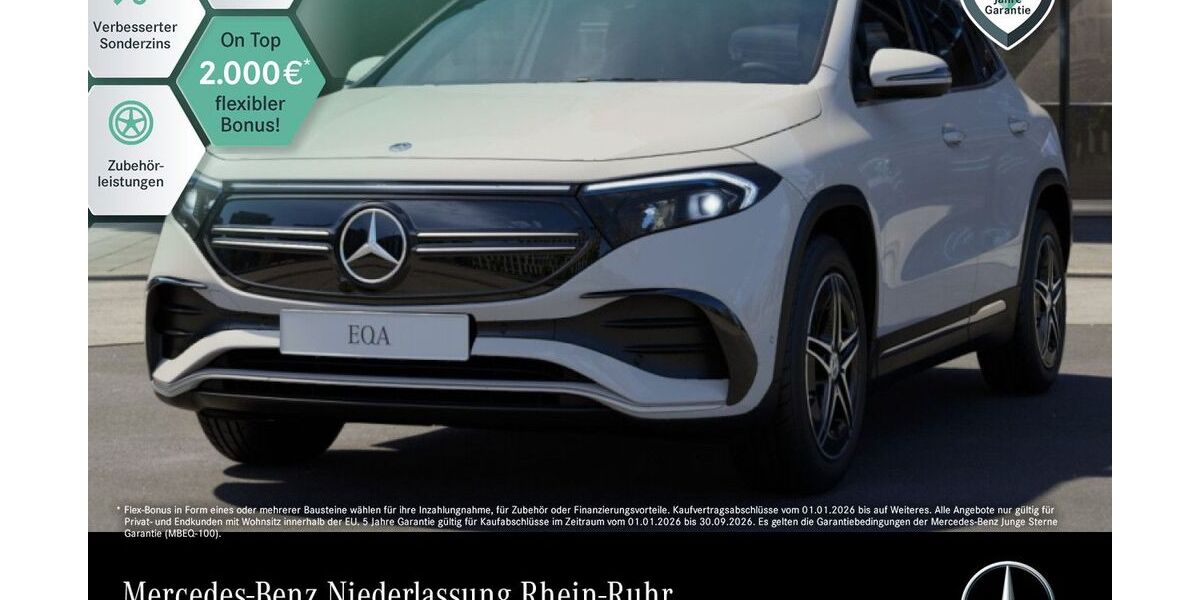 Mercedes-Benz EQA 13.947 km 34.490 &euro; Duisburg 47138