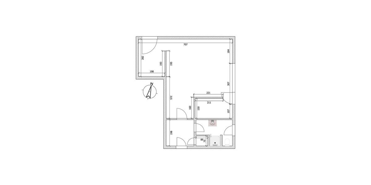 Erdgeschoßwohnung Willich - 1 Zimmer, 45 m&sup2;, 698&euro; | Angebot:26604500