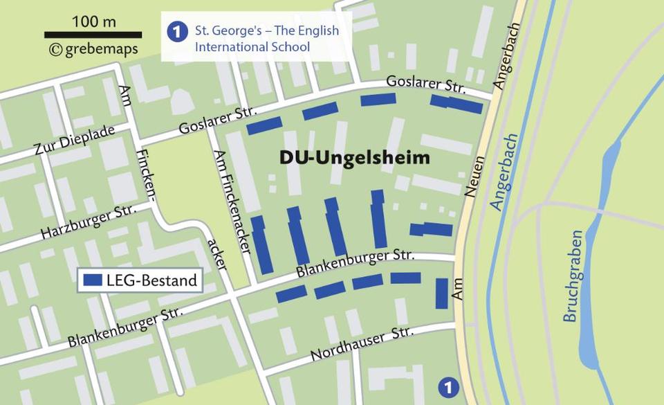 Etagenwohnung Duisburg Huckingen - 2 Zimmer, 49 m&sup2;, 519&euro; | Angebot:23995891
