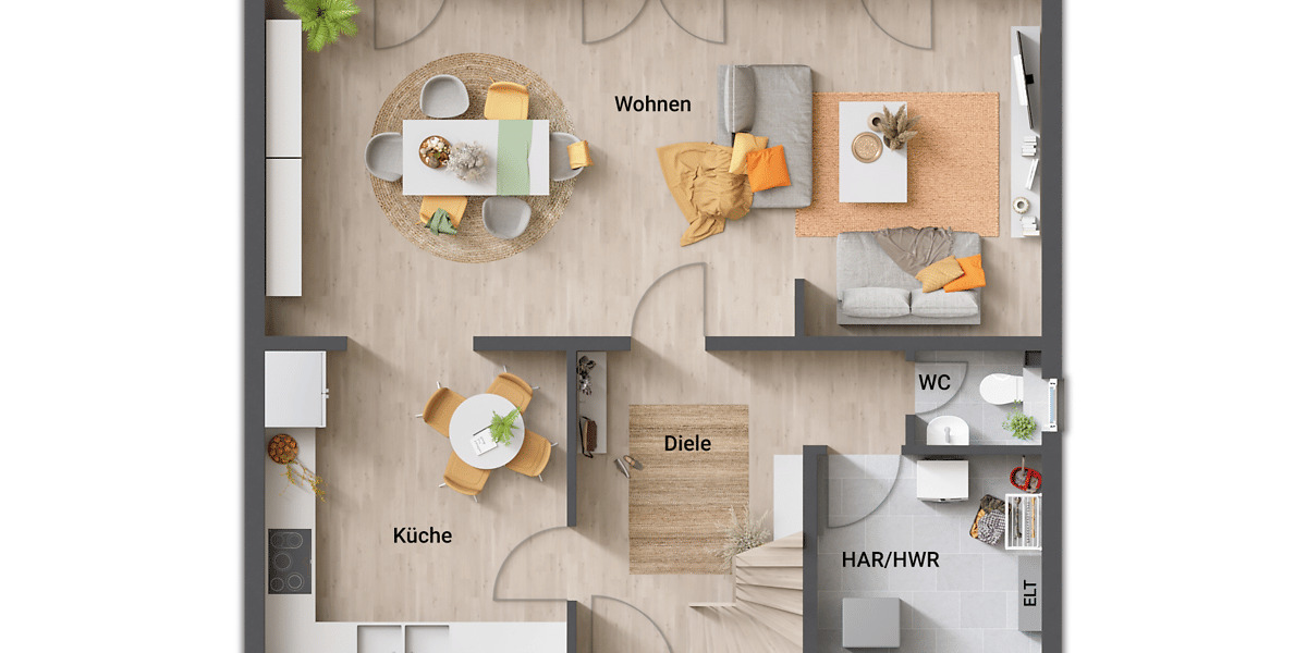 Einfamilienhaus Brüggen - 4 Zimmer, 126 m&sup2;, 460.994&euro; | Angebot:26695991