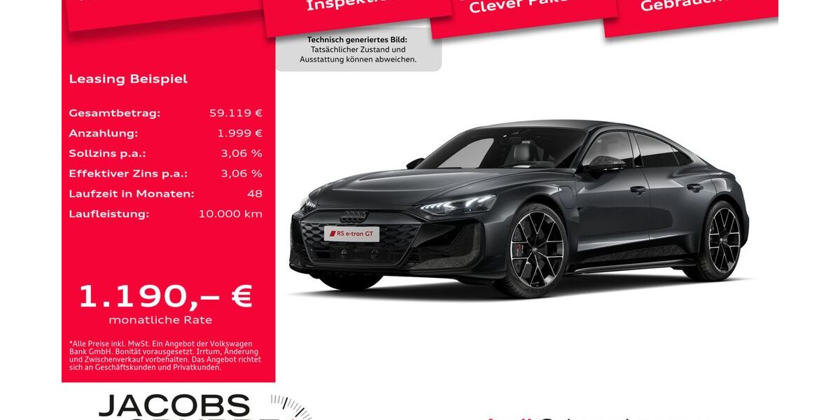 Audi RS e-tron GT 2.488 km 123.880 &euro; Mönchengladbach 41066
