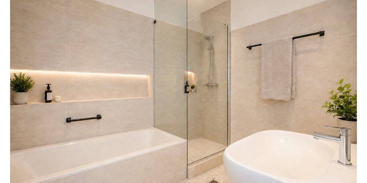 Etagenwohnung Düsseldorf / Unterbach Unterbach - 3 Zimmer, 100 m&sup2;, 385.000&euro; | Angebot:26933820