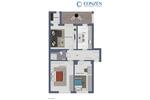 Etagenwohnung Düsseldorf Stadtbezirk 3 - 3 Zimmer, 97 m&sup2;, 1.290&euro; | Angebot:26679305