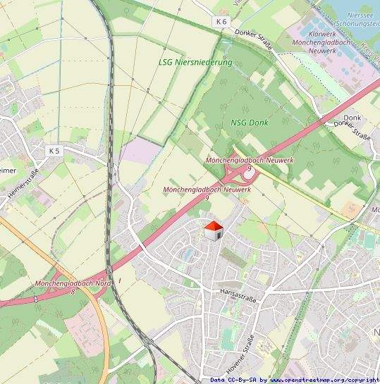 Etagenwohnung Mönchengladbach Bettrath - 2 Zimmer, 53 m&sup2;, 149.000&euro; | Angebot:25742116