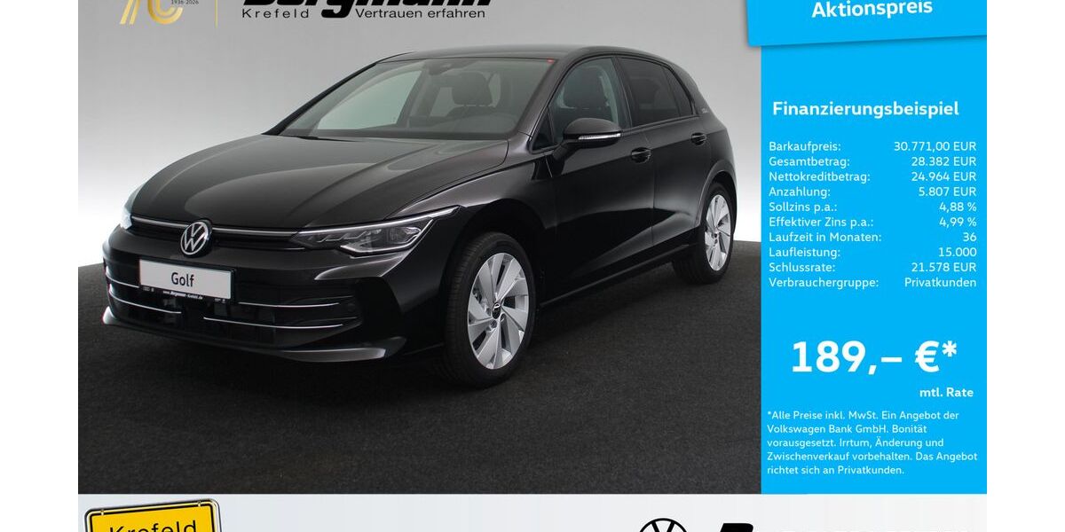 VW Golf 14.200 km 30.771 &euro; Krefeld 47803