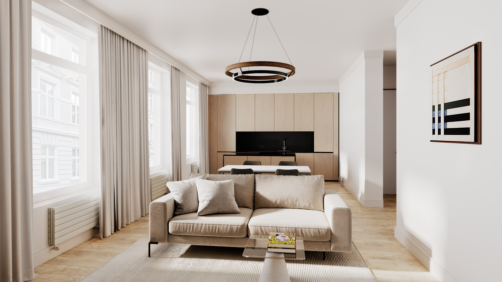 Etagenwohnung Düsseldorf Pempelfort - 4 Zimmer, 86 m&sup2;, 698.000&euro; | Angebot:26683783