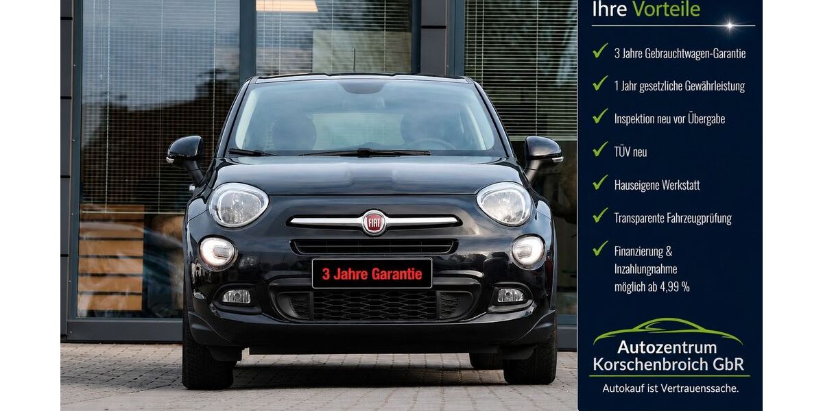 Fiat 500X 72.900 km 11.980 &euro; Korschenbroich 41352