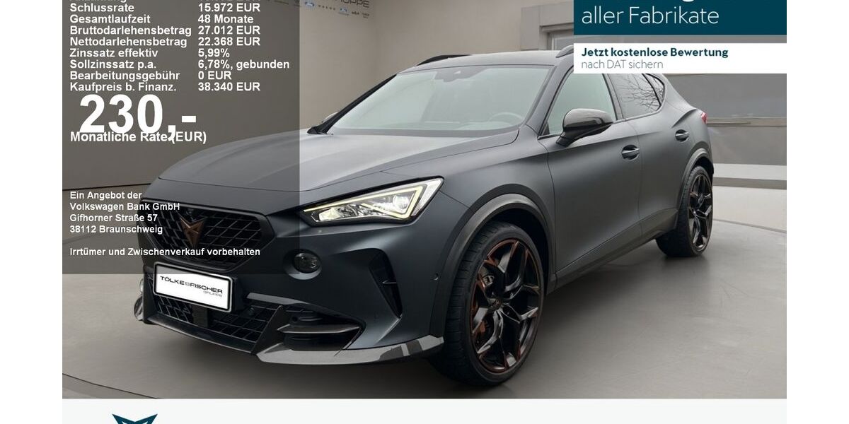 Cupra Formentor 27.843 km 36.910 &euro; Krefeld 47805