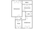 Etagenwohnung Düsseldorf Stadtbezirk 6 - 3 Zimmer, 70 m&sup2;, 784&euro; | Angebot:25984777