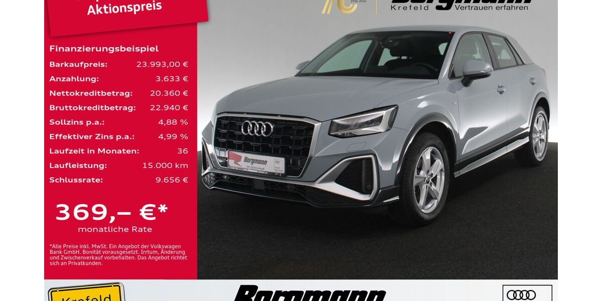 Audi Q2 44.617 km 23.993 &euro; Krefeld 47803