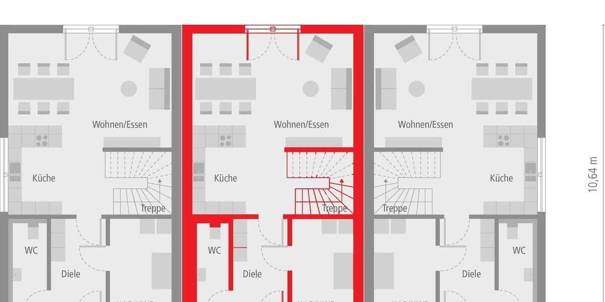 Reihenmittelhaus Schwalmtal Amern - 6 Zimmer, 164 m&sup2;, 453.000&euro; | Angebot:25675478