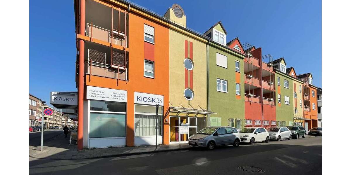 Etagenwohnung Mönchengladbach Mülfort - 2 Zimmer, 68 m&sup2;, 614&euro; | Angebot:23627476