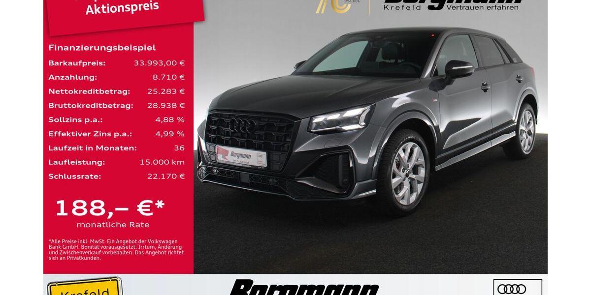 Audi Q2 29.350 km 33.993 &euro; Krefeld 47803