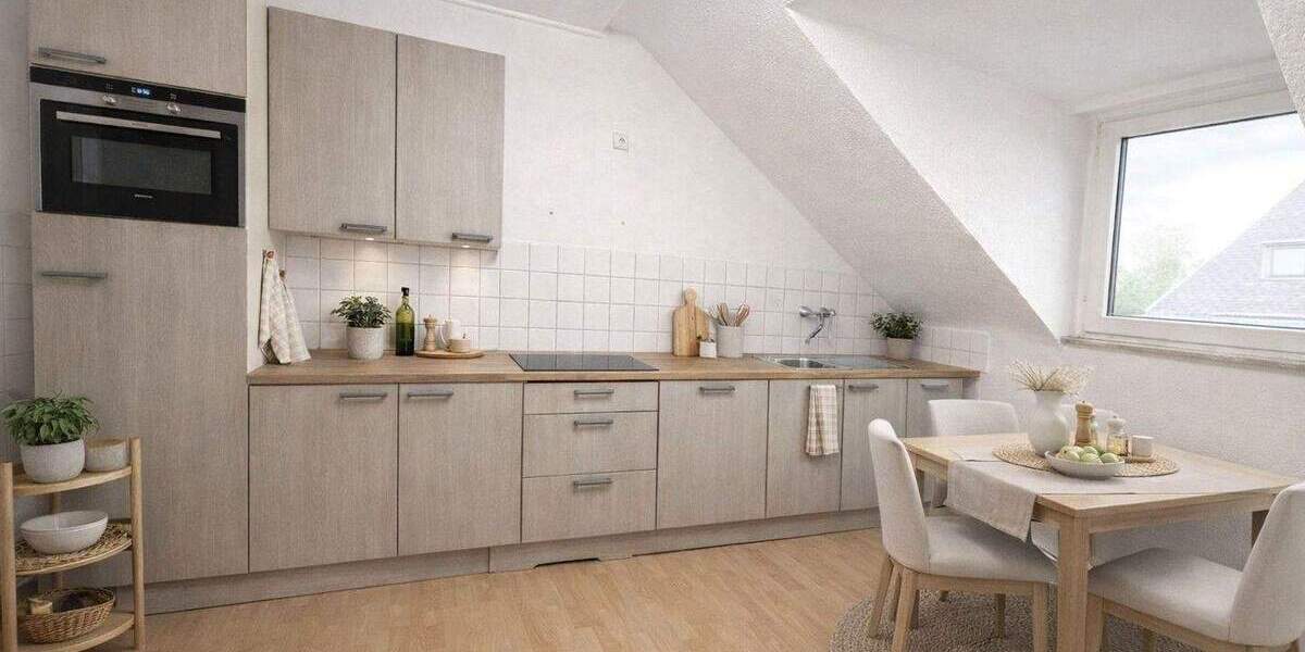 Etagenwohnung Düsseldorf Heerdt - 2 Zimmer, 72 m&sup2;, 1.150&euro; | Angebot:25720736