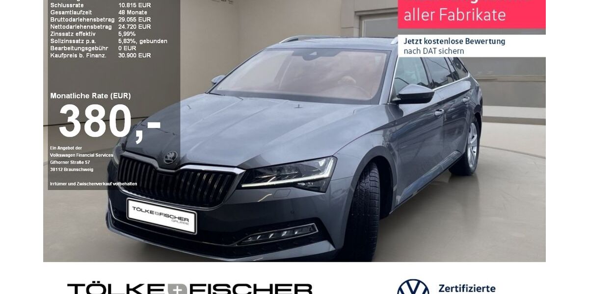 Skoda Superb 54.726 km 28.989 &euro; Krefeld 47805