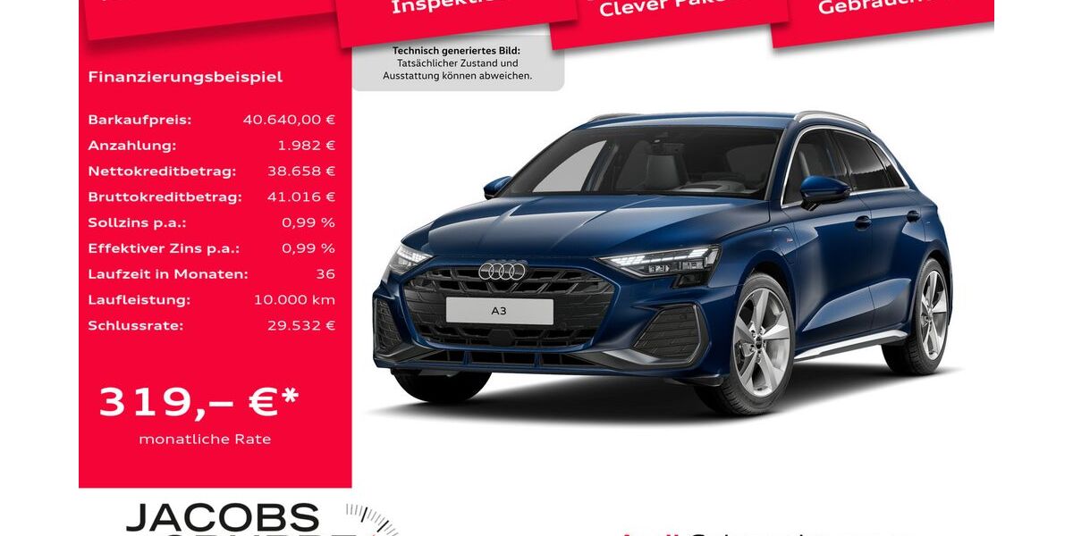 Audi A3 7.768 km 40.640 &euro; Mönchengladbach 41066