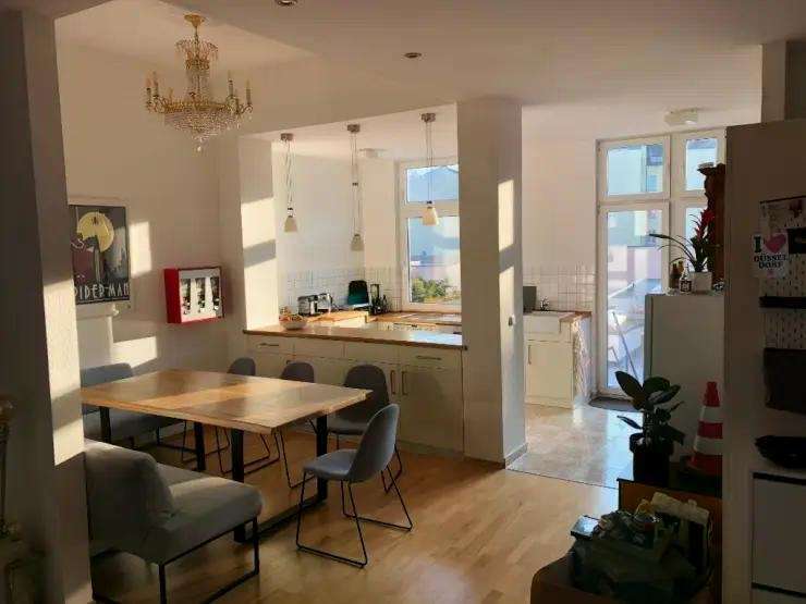Etagenwohnung Düsseldorf Derendorf - 4 Zimmer, 134 m&sup2;, 2.200&euro; | Angebot:27055127