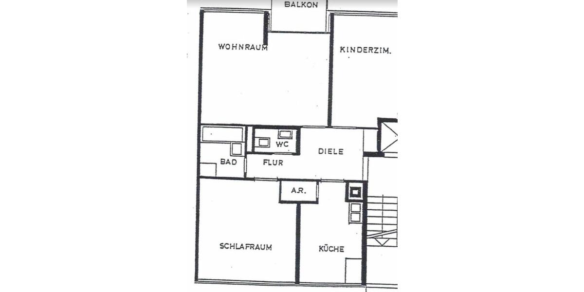 Etagenwohnung Dormagen Hackenbroich - 3 Zimmer, 69 m&sup2;, 860&euro; | Angebot:25813863
